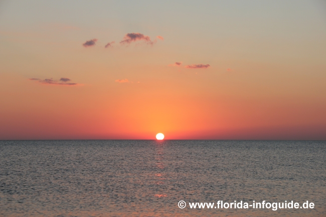 Sonnenuntergang auf Captiva Island in Florida