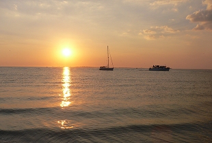Ein Sonnenuntergang in Florida
