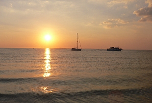 Ein Sonnenuntergang in Florida