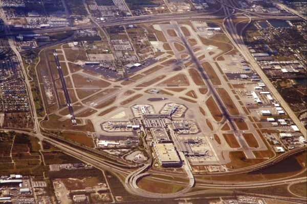 Der Flughafen Miami International Airport